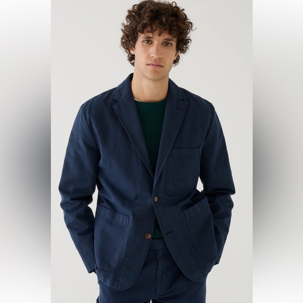 J Crew Chore Blazer Sport Coat. Size Large.
